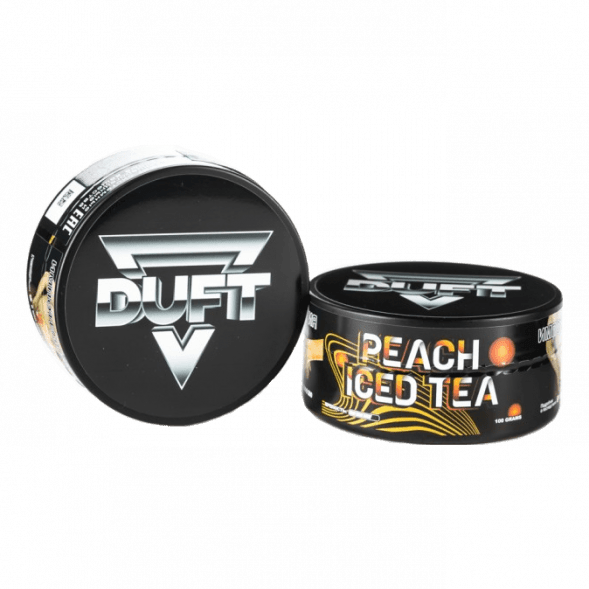 Табак Duft - Peach Iced Tea (Ледяной Персиковый Чай, 80 грамм) купить в Тюмени