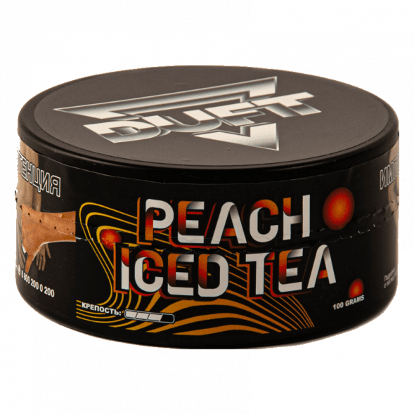 Табак Duft - Peach Iced Tea (Ледяной Персиковый Чай, 80 грамм) купить в Тюмени