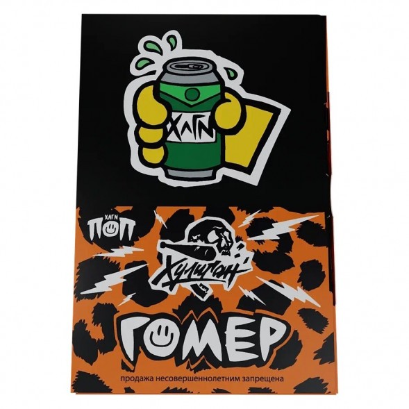 Табак Хулиган - Гомер (Газировка Виноград Алоэ, 25 грамм) купить в Тюмени