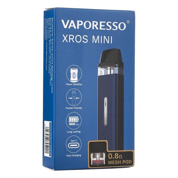 Электронная сигарета Vaporesso XROS Mini - Midnight Blue купить в Тюмени