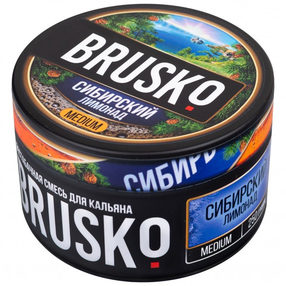 Смесь Brusko Zero - Сибирский Лимонад (250 грамм) купить в Тюмени