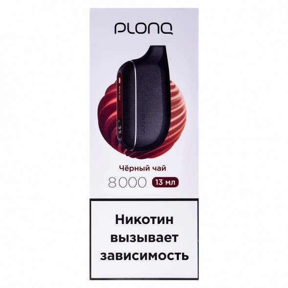 PLONQ MAX SMART - Чёрный Чай (8000 затяжек) купить в Тюмени