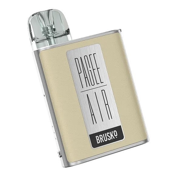 Электронная сигарета Brusko PAGEE AIR - Imperial Gold (Бежевый) купить в Тюмени
