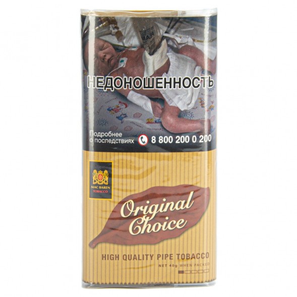 Табак трубочный Mac Baren - Original Choice (40 грамм) купить в Тюмени