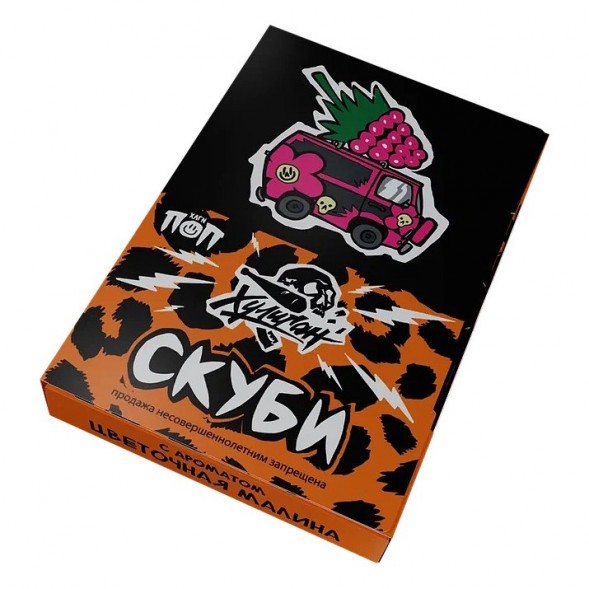 Табак Хулиган - Скуби (Цветочная Малина, 25 грамм) купить в Тюмени