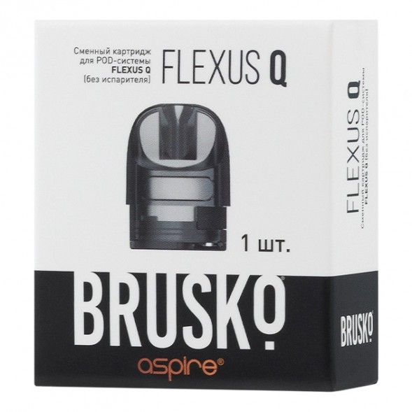 Сменный картридж Brusko - Flexus Q (2 мл., 1 шт., без испарителя) купить в Тюмени