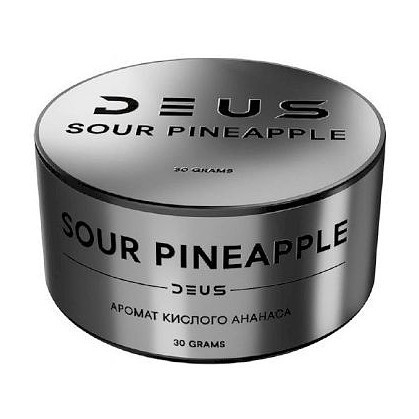 Табак Deus - Sour Pineapple (Кислый Ананас, 30 грамм) купить в Тюмени