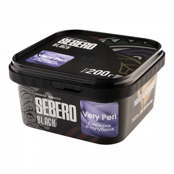 Табак Sebero Black - Very Peri (Ежевика и Голубика, 200 грамм) купить в Тюмени