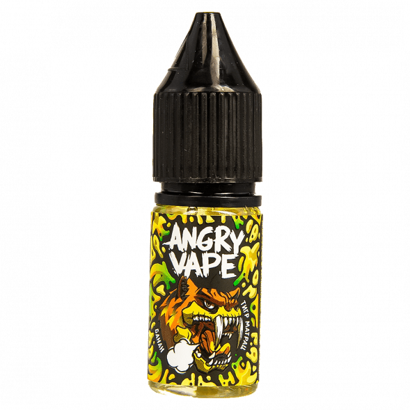Жидкость Angry Vape Salt - Тигр Матрац (Банан, 10 мл, 2 мг) купить в Тюмени