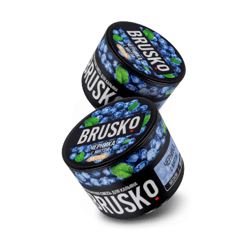 Смесь Brusko Medium - Черника с Мятой (50 грамм) купить в Тюмени