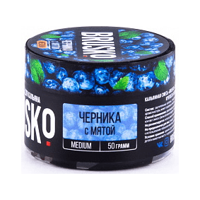 Смесь Brusko Medium - Черника с Мятой (50 грамм) купить в Тюмени