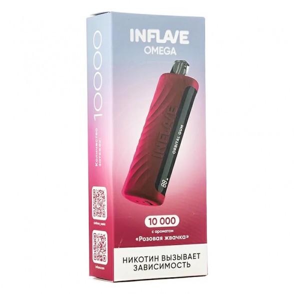 INFLAVE OMEGA - Розовая Жвачка (Orbital Gum, 10000 затяжек) купить в Тюмени