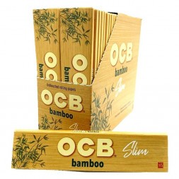 Бумага для самокруток OCB - SLIM Bamboo (32 штуки)