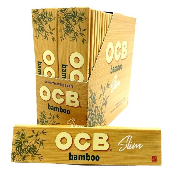 Бумага для самокруток OCB - SLIM Bamboo (32 штуки) купить в Тюмени