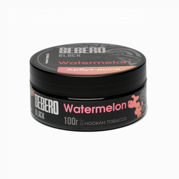 Табак Sebero Black - Watermelon (Арбуз, 100 грамм) купить в Тюмени