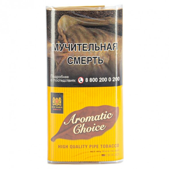 Табак трубочный Mac Baren - Aromatic Choice (40 грамм) купить в Тюмени