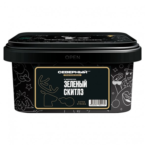 Табак Северный Professional - Зелёный Скитлз (200 грамм) купить в Тюмени