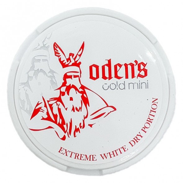 Табак жевательный ODENS - Cold Extreme White Dry Mini (9 грамм, Швеция) купить в Тюмени