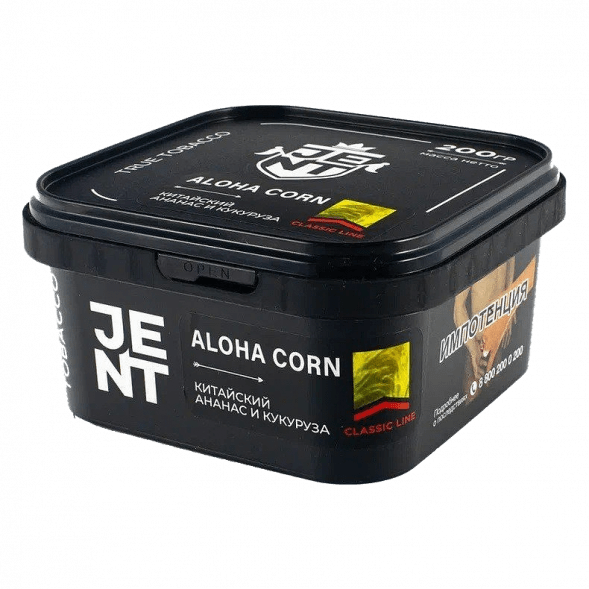 Табак Jent - Aloha Corn (Китайский Ананас и Кукуруза, 200 грамм) купить в Тюмени