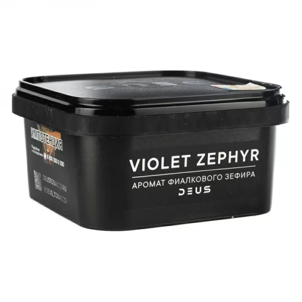 Табак Deus - Violet Zephyr (Фиалковый Зефир, 250 грамм) купить в Тюмени