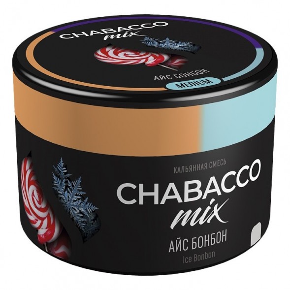 Смесь Chabacco MIX MEDIUM - Ice Bonbon (Айс Бонбон, 40 грамм) купить в Тюмени