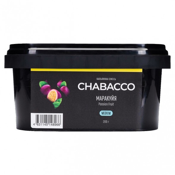 Смесь Chabacco MEDIUM - Passion Fruit (Маракуйя, 200 грамм) купить в Тюмени