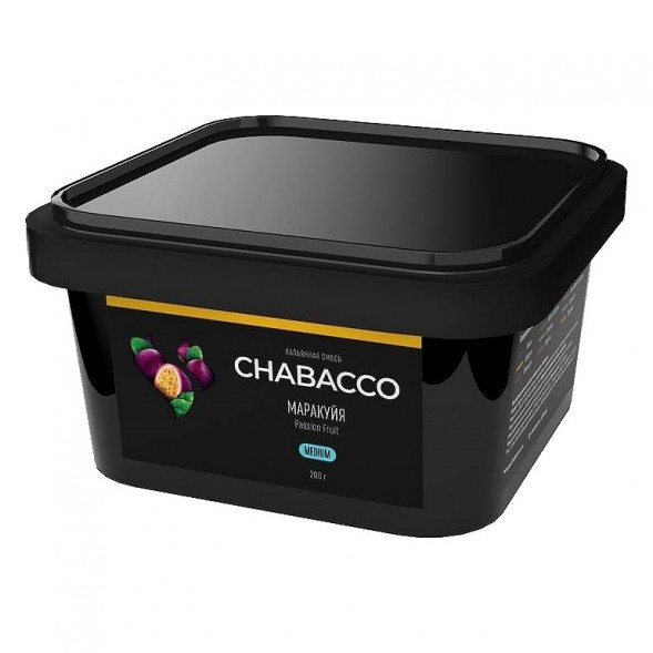 Смесь Chabacco MEDIUM - Passion Fruit (Маракуйя, 200 грамм) купить в Тюмени