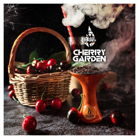 Табак BlackBurn - Cherry Garden (Черешневый Сок, 25 грамм) купить в Тюмени