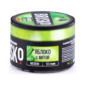 Смесь Brusko Medium - Яблоко с Мятой (50 грамм) купить в Тюмени