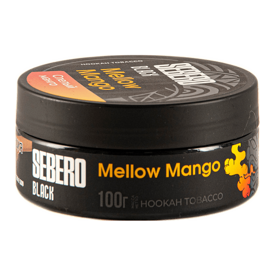 Табак Sebero Black - Mellow Mango (Спелый Манго, 100 грамм) купить в Тюмени