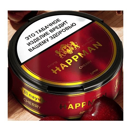 Табак жевательный HAPPMAN - Вишня купить в Тюмени