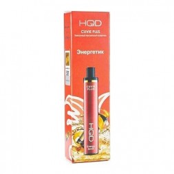HQD Cuvie Plus - Энергетик (Energy Drink, 1200 затяжек)