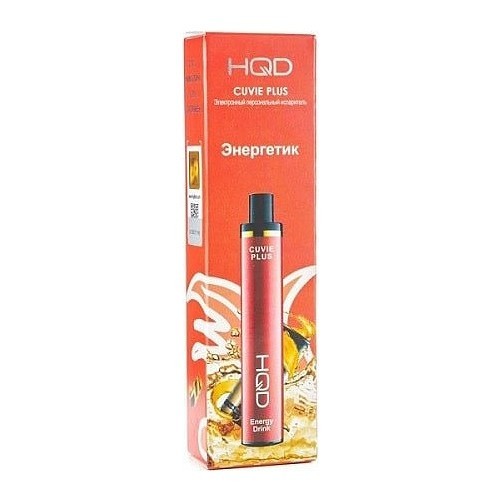 HQD Cuvie Plus - Энергетик (Energy Drink, 1200 затяжек) купить в Тюмени