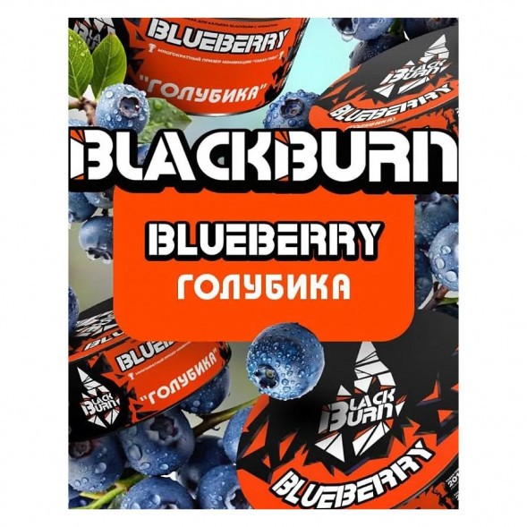 Табак BlackBurn - Blueberry (Голубика, 25 грамм) купить в Тюмени