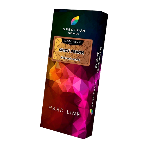 Табак Spectrum Hard - Spicy Peach (Жареный Персик, 100 грамм) купить в Тюмени