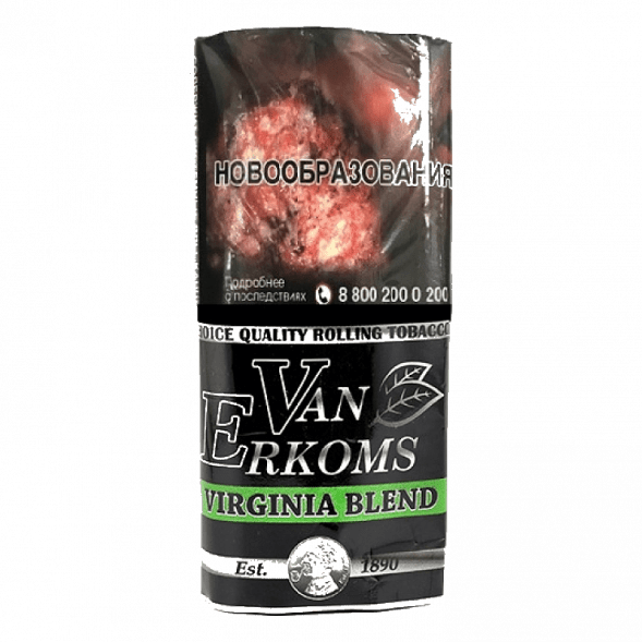 Табак сигаретный Van Erkoms - Virginia Blend (40 грамм) купить в Тюмени