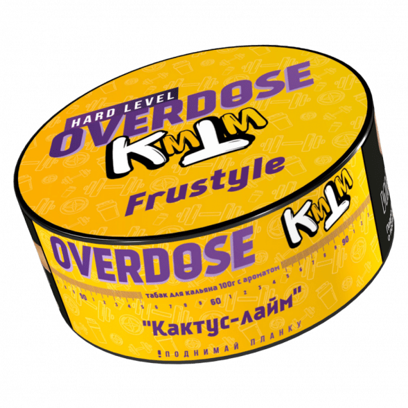 Табак Overdose - Frustyle (Кактус-Лайм, 100 грамм) купить в Тюмени