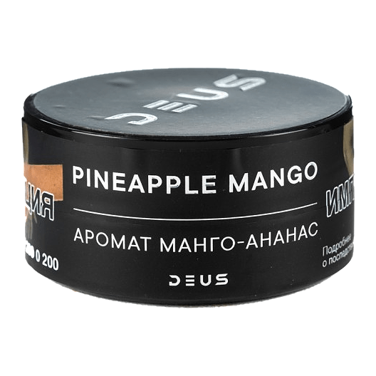Табак Deus - Pineapple Mango (Ананас и Манго, 30 грамм) купить в Тюмени