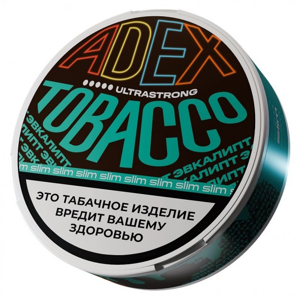 Табак жевательный ADEX ULTRA STRONG SLIM - Эвкалипт купить в Тюмени