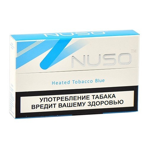 Стики NMATE NUSO - BLUE (Вирджиния, блок - 10 пачек) купить в Тюмени