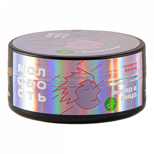 Табак Молодость - Ветер в Лицо (Гранат и Фейхоа, 100 грамм) купить в Тюмени