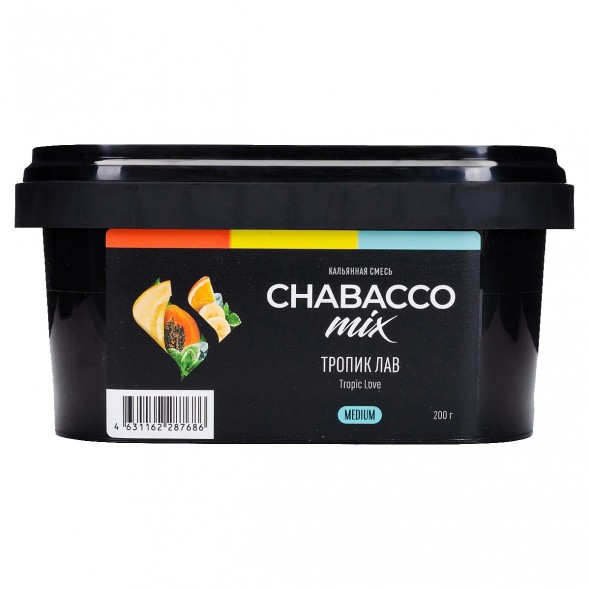 Смесь Chabacco MIX MEDIUM - Tropic Love (Тропик Лав, 200 грамм) купить в Тюмени