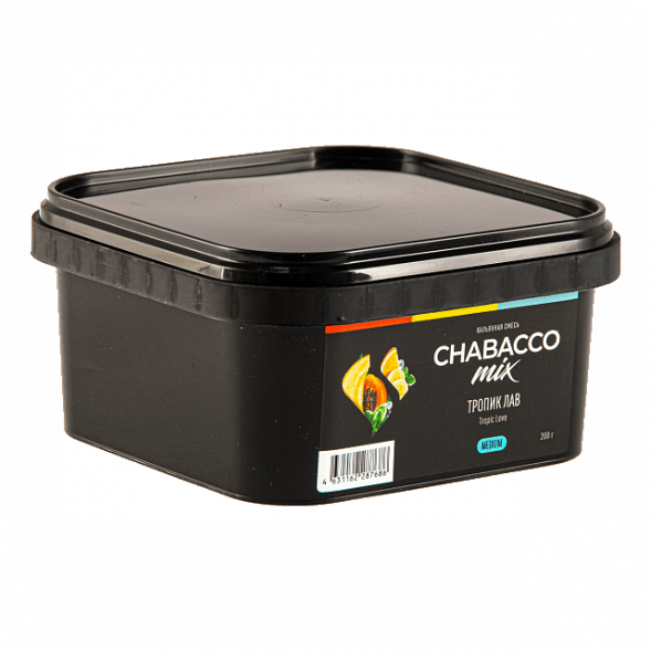 Смесь Chabacco MIX MEDIUM - Tropic Love (Тропик Лав, 200 грамм) купить в Тюмени