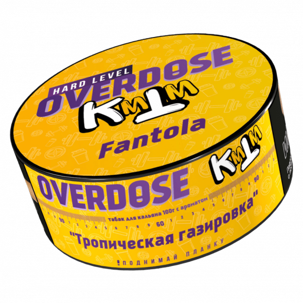 Табак Overdose - Fantola (Тропическая Газировка, 100 грамм) купить в Тюмени