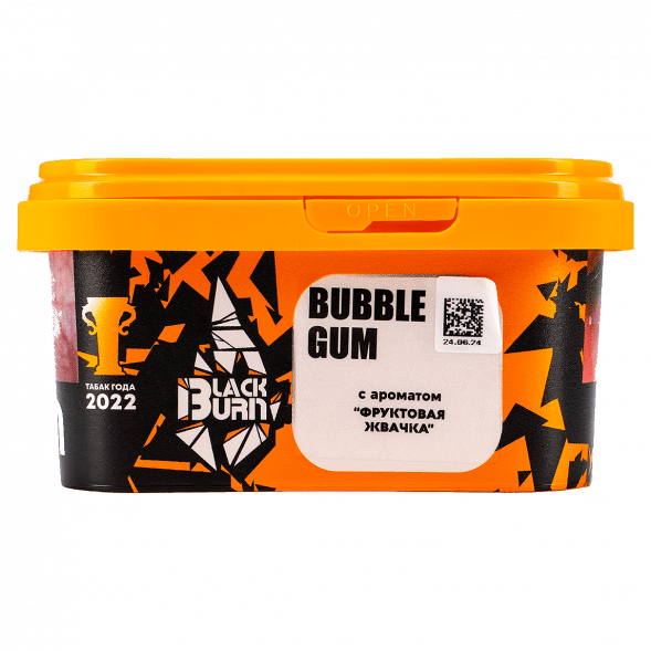 Табак BlackBurn - Bubble Gum (Фруктовая Жвачка, 200 грамм) купить в Тюмени