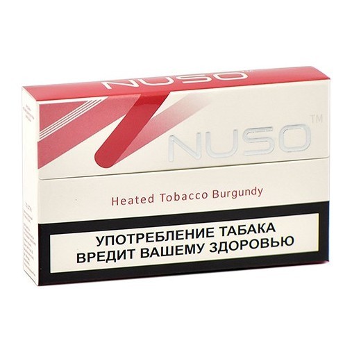 Стики NMATE NUSO - BURGUNDY (Ром, блок - 10 пачек) купить в Тюмени