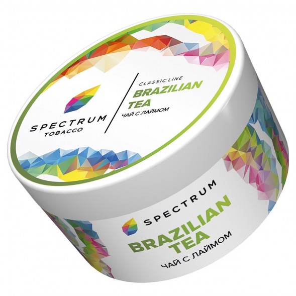 Табак Spectrum - Brazilian Tea (Чай с Лаймом, 200 грамм) купить в Тюмени