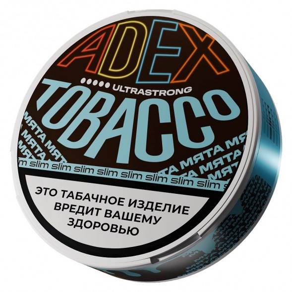 Табак жевательный ADEX ULTRA STRONG SLIM - Мята купить в Тюмени