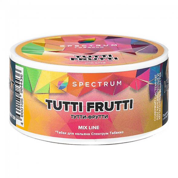 Табак Spectrum Mix Line - Tutti Frutti (Тутти-Фрутти, 25 грамм) купить в Тюмени