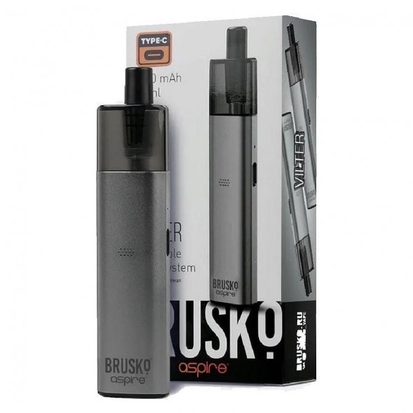 Электронная сигарета Brusko - Vilter (Серый) купить в Тюмени